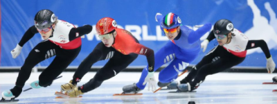 短道速滑世界杯荷兰多德雷赫特站：林孝埈夺男子500米金牌