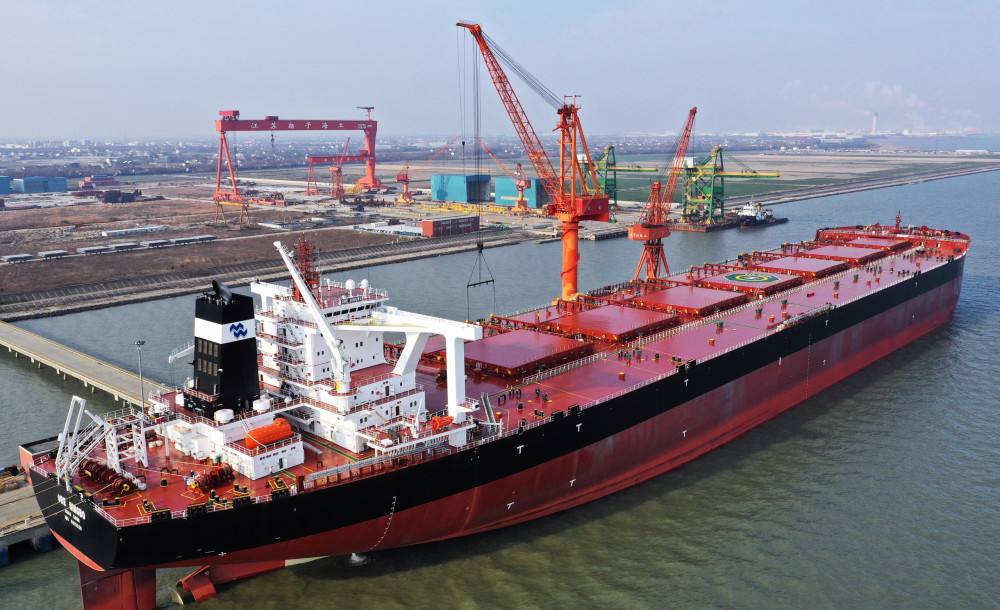 1至8月中国造船三大指标继续位居全球第一