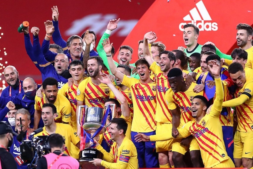 西班牙国王杯：巴萨艰难淘汰第三级别联赛球队晋级16强