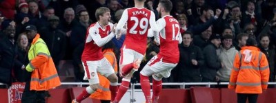 英超前两名25日双双得胜，阿森纳到访莱斯特城1:0小胜