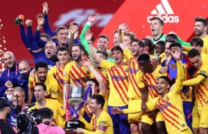 西班牙国王杯：巴萨艰难淘汰第三级别联赛球队晋级16强