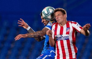 西甲综合：马竞平赫塔菲 西班牙人平奥萨苏纳