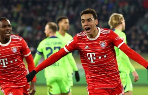 德甲综合：拜仁客胜沃尔夫斯堡继续领跑积分榜