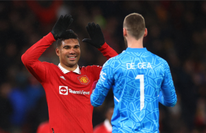 曼联1日在先丢一球的情况下主场3:1逆转击败西汉姆联