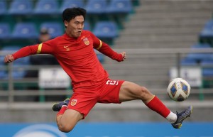 U20男足亚洲杯小组赛首轮中国队1:2不敌日本队