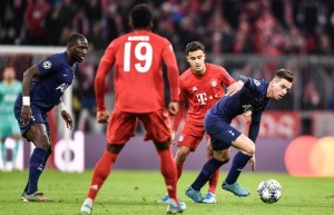 欧冠综合：拜仁送走“大巴黎” 米兰淘汰热刺