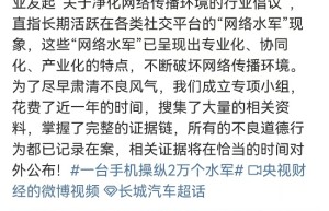 315曝光“网络水军”，长城、比亚迪跟进表态